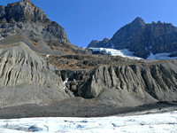 View of Lesser Athabasca Glacier