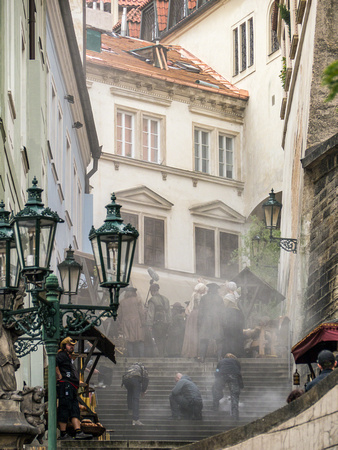 Prague: A Movie Shoot