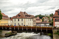 Bamberg: View by the old mill