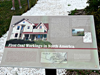 1720, first commercial coal mine in North America