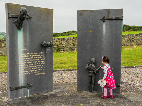Irish Famine Memorial at Ennistymon